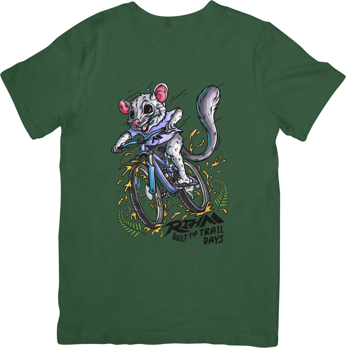 Forest Green tee
