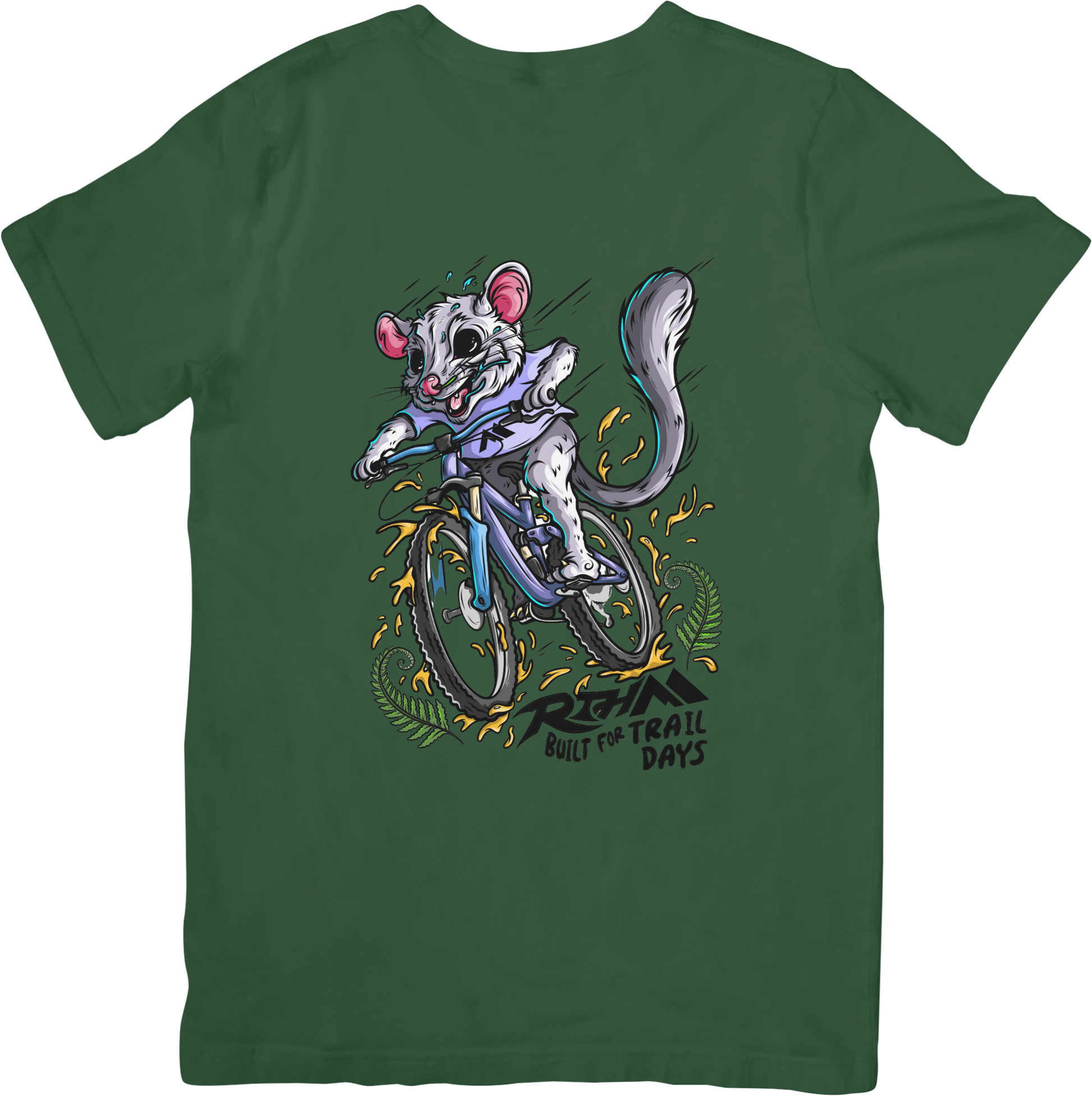 Forest Green tee