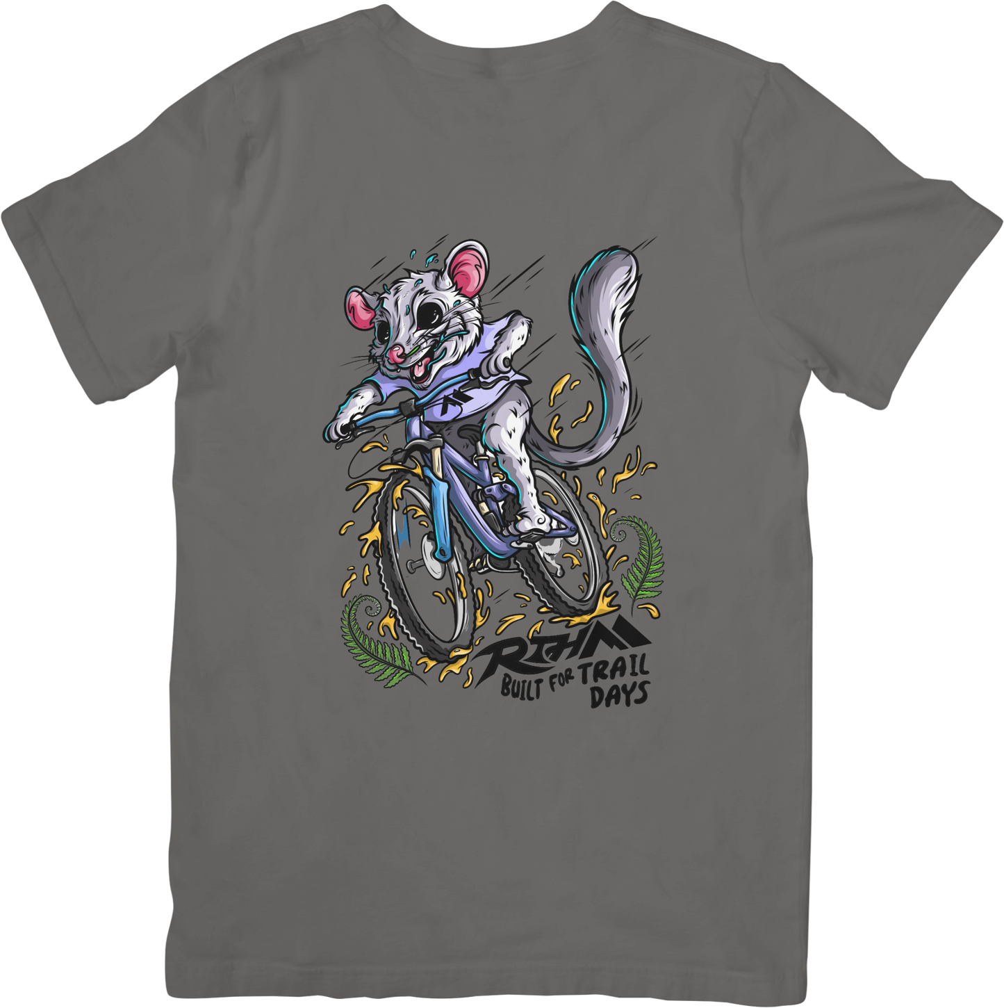 Heather Granite tee