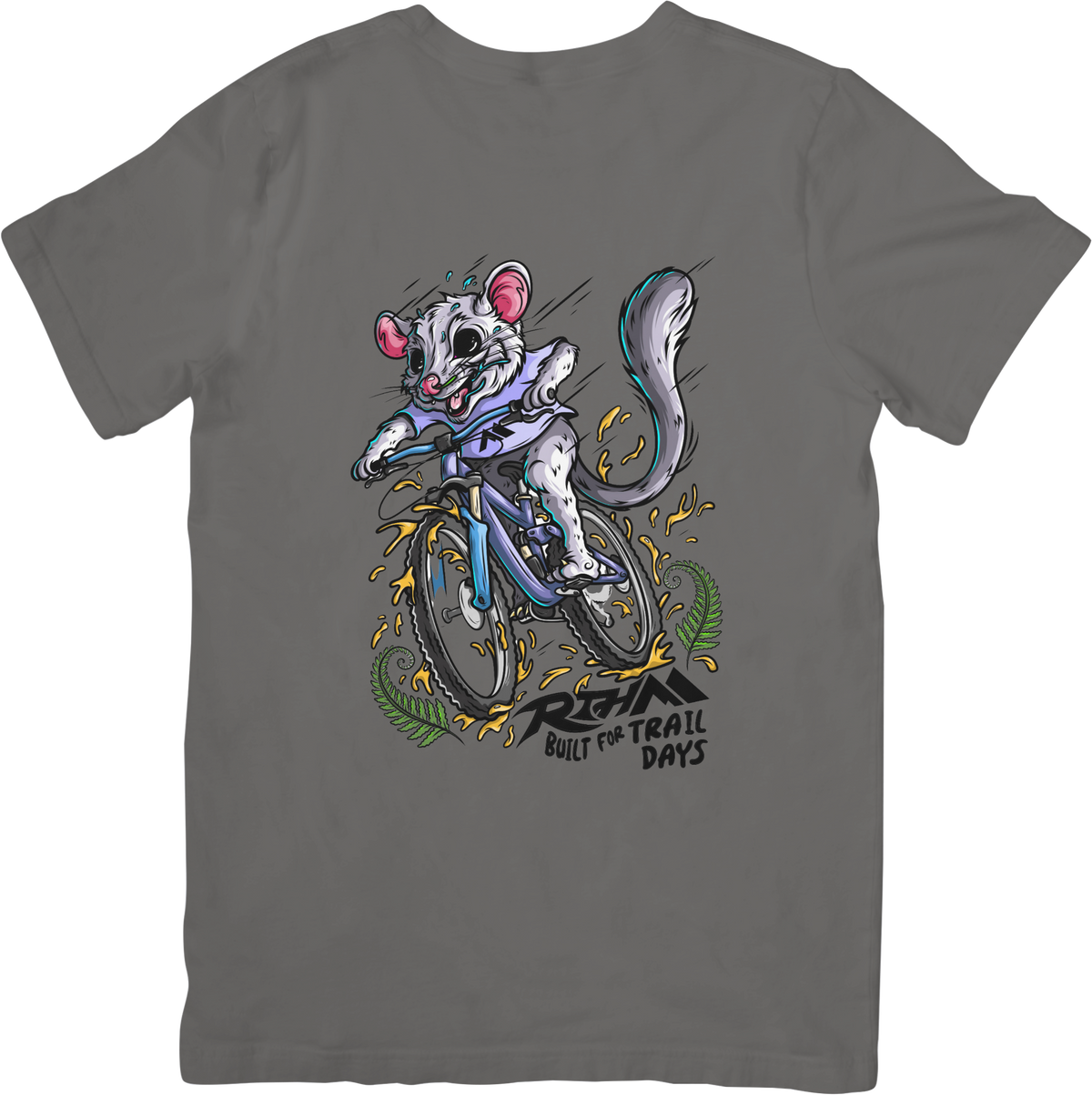 Heather Granite tee