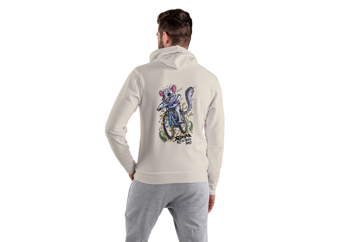 RTHM hoodie back - Latè White
